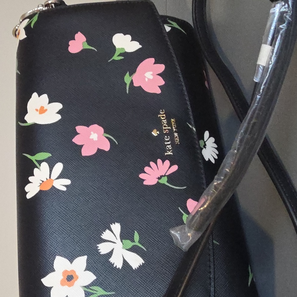 KATE SPADE NEW YORK NWT Floral Waltz Laurel Way Crossbody/Shoulder Bag - Picture 6 of 14